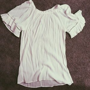 White dress/beach cover up